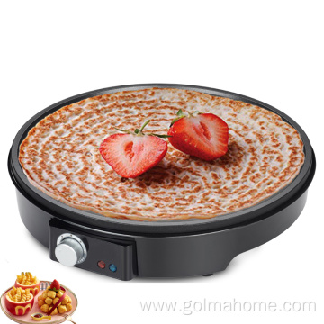 1000w Bake Crepe Pancake Maker Non-Stick Pizza Pan